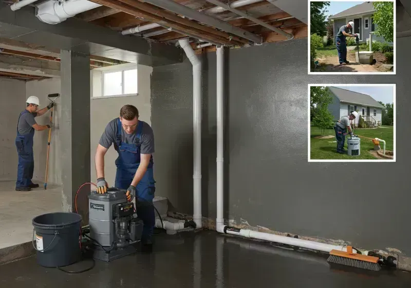 Basement Waterproofing and Flood Prevention process in Mays Landing, NJ